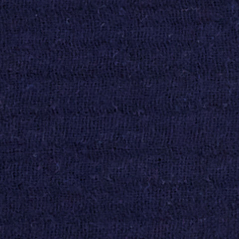 Stoff Musselin dunkelblau MUC SSS073
