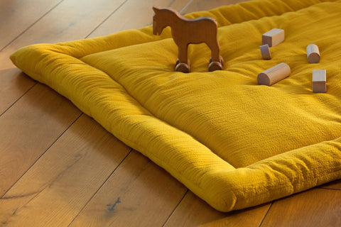 Farbe oder Motiv: Gelb Mustard