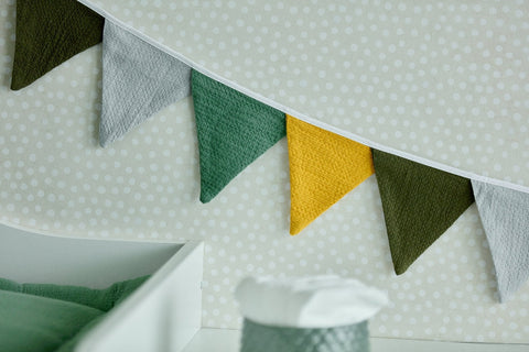 Farbe oder Motiv: Grün Gelb Grau Herbstgrün