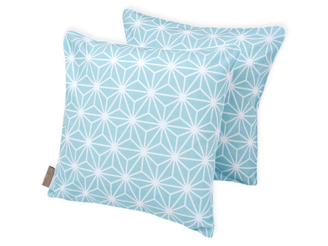 Farbe oder Motiv: weiße Diamante auf Pastel Blau