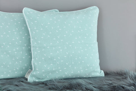 Farbe oder Motiv: Mint Pusteblumen – Detailansicht