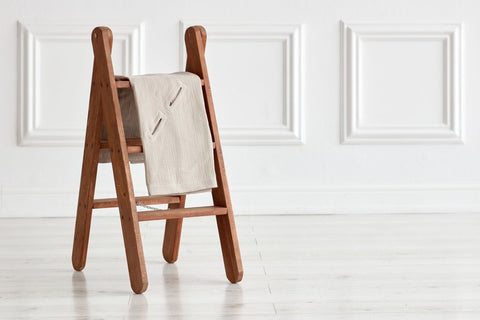 Babydecke für Babyschale Sommer aus Musselin – beige, Anwendung