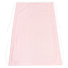 Der KraftKids Sonnensegel kleine Blätter rosa auf Weiß ist ein rechteckiger rosa Stoffbezug mit zartem Blattmuster, ideal für den sanften Sonnenschutz Kinderwagen oder als stylischer Sonnensegel Kinderwagen.