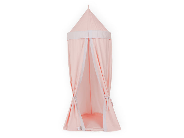 Hanging tent golden irregular dots on pink
