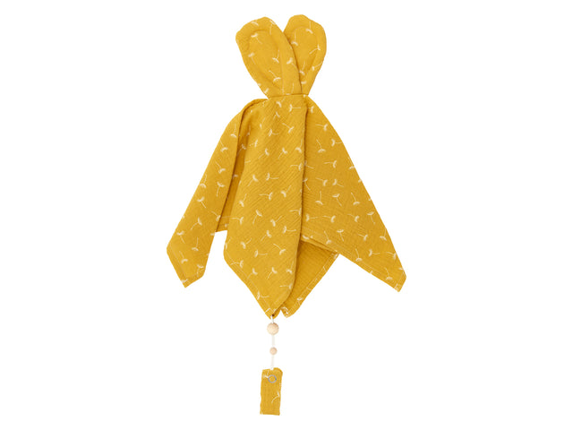 Comforter muslin yellow dandelion